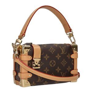 Louis Vuitton Shoulder Bag Side Trunk Monogram